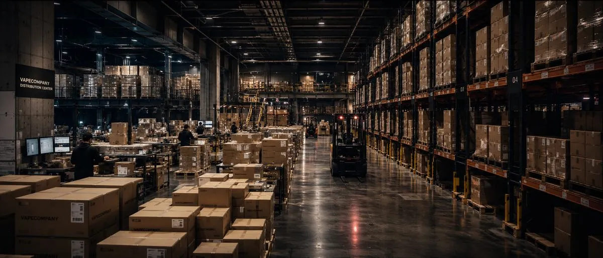 Vapecompany distribution warehouse in Korea